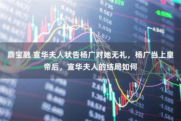 鼎宝融 宣华夫人状告杨广对她无礼，杨广当上皇帝后，宣华夫人的结局如何