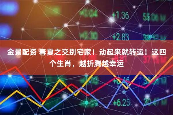 金景配资 春夏之交别宅家！动起来就转运！这四个生肖，越折腾越幸运